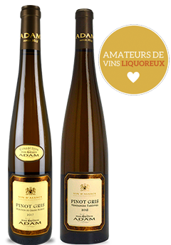 Colis n°3: Coffret « Les Grands Liquoreux d'Alsace »