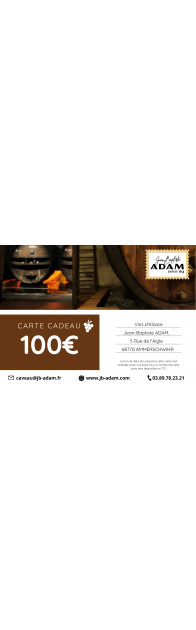 carte cadeau 100€