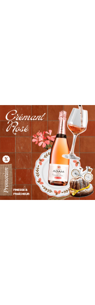 Colis N°1 - Crémant Brut Rosé