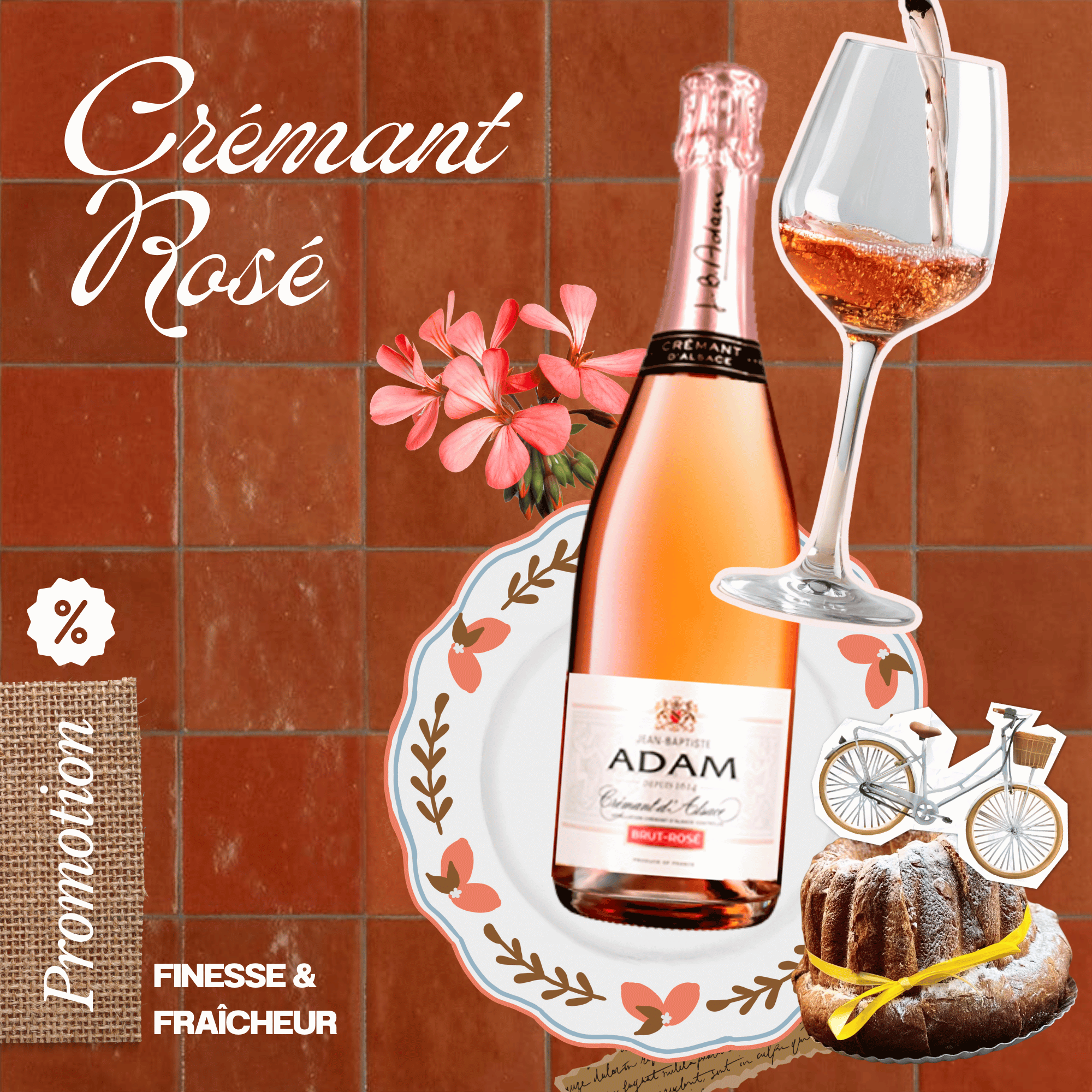 Colis N°1 - Crémant Brut Rosé
