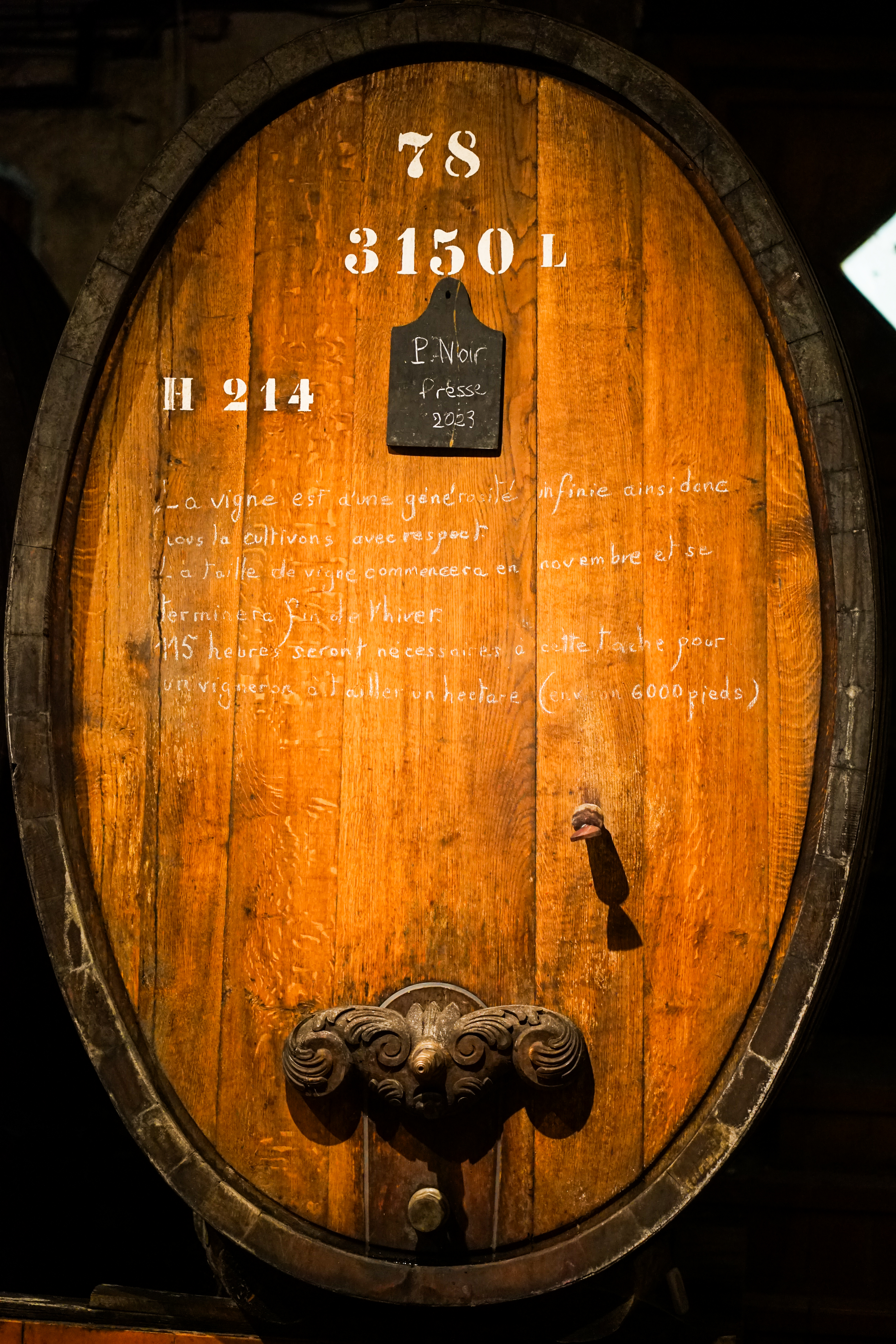 Foudre du domaine Jean-Baptiste Adam