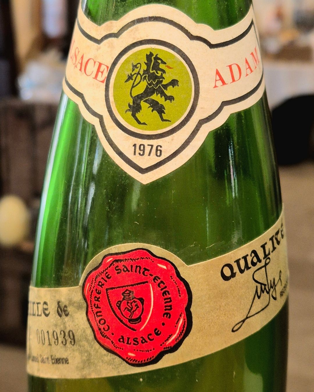 Ancienne bouteille Jean-Baptiste Adam